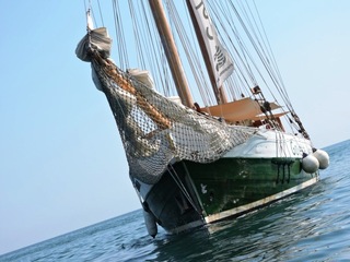 Niente prelievi, solo «palestra d'istruzione»: Goletta verde torna a Trani ed ospita scuole e cittadini
