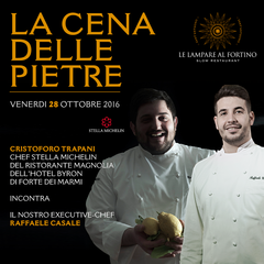 Dalla Toscana alla Puglia, passando per la Campania: a Trani, questa sera, nuovo viaggio enogastronomico con «La cena delle pietre»