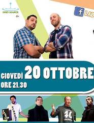 Marco e Chicco di nuovo in scena per Lab Zelig Puglia: appuntamento questa sera a Bisceglie