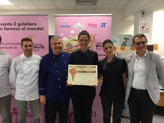 Due ragazze di Trani vincono la menzione speciale della competizione “Gelato world tour” con “la torta della zia”