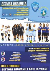 Centro Jobel e Apulia Trani organizzano corsi di calcio per bambine e ragazze di tutte le età