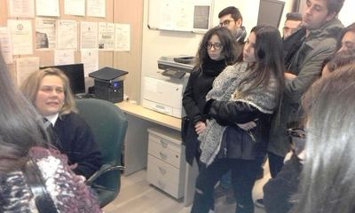 Visita degli studenti del 