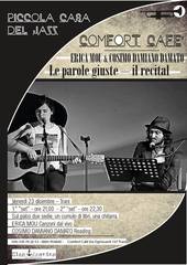 «Natale in poesia», questa sera Erika Mou torna a Trani e si esibisce con Cosimo Damiano Damato