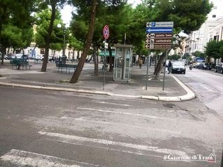 Piazze di Trani, il gruppo Cor contro il degrado di piazza Gradenigo, Kolbe e lungomare Colombo