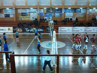 Nei recuperi del volley l'impresa è dell'Aquila azzurra: Ortanova-Trani 2-3. Adriatica, ko in casa con Barletta