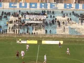 Rigore dubbio, la Vigor resta in dieci ma reagisce e trova il meritato pari: Trani-Altamura 1-1