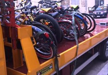I carabinieri di Trani sequestrano quindici bici rubate: sono a disposizione dei legittimi proprietari