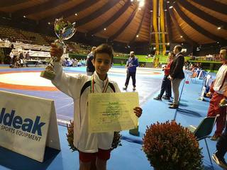 Judo Trani settore Lotta, Nicolangelo Lotito campione italiano