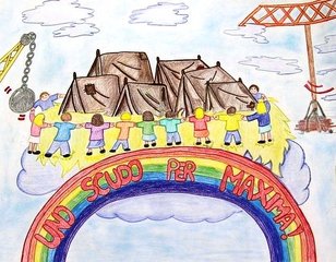 “Uno scudo per Maxima”: il regalo dei ragazzi della “Bovio” di Trani alla contadina peruviana che difende il suo territorio dalle speculazioni