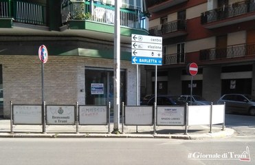 Trani, la violenza è anche nelle parole: tra apologia e confusione, spuntano scritte gravi sui parapedonali di corso Imbriani