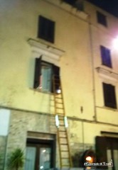 Trani, soccorso con scala per anziana caduta in casa in piazza Marconi: non è grave