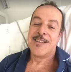 VIDEO. Soccorso e salvato dal 118 di Trani, oggi Massimo Lopez ringrazia e saluta dall'ospedale di Andria