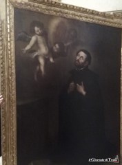 Chiesa di san Francesco di Trani, oggi presentazione di un dipinto