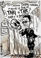 «Tutto d'un tratto Trani», sul palcoscenico della politica Bottaro recita Amleto