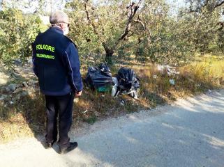 Amianto abbandonato in via delle Tufare, l'associazione “Guardia eco-ambientale Folgore” chiede immediata rimozione