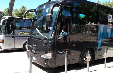 Bus turistici a Trani, boom di afflussi in Gradenigo con l'assistenza della Polizia locale. Le attività: «Mai lavorato tanto». Problemi in via Comneno