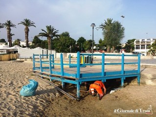 Pulizia delle spiagge di Trani, domande entro mezzogiorno: sei persone da assumere per tre mesi, spesa prevista 41mila euro
