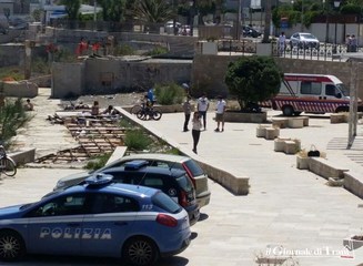 Ex La vela, Commissariato e Polizia locale di Trani ripristinano il sequestro: tutti a casa i bagnanti