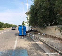 Differenziata «fai da te», fra Trani e Bisceglie anche i rottami delle auto