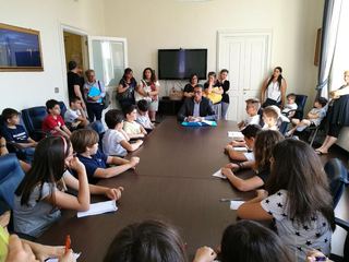 Una città più a misura di bambino? Ecco i suggerimenti al sindaco dagli alunni della Beltrani