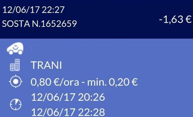 Sosta a pagamento con le «app», ecco il servizio in tempo reale: 1,63 euro per 2 ore e 2 minuti