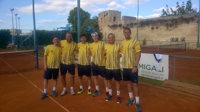 Tennis Club Trani per la prima volta promosso in serie B, battuto il Michele Montani Tennis Academy