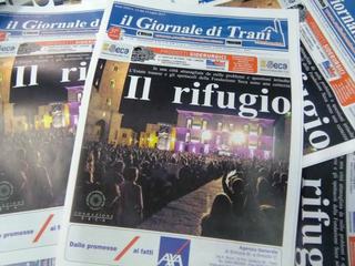 È in edicola il nuovo numero de “Il giornale di Trani”: «Il rifugio»