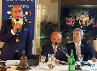 È Giuseppe D'Angelo il nuovo presidente del Rotary club Trani: subentra a Nunzio De Vanna