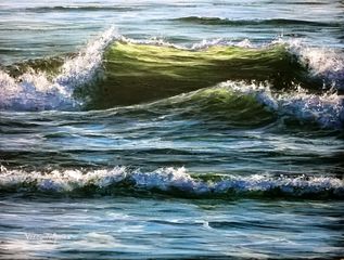 Il mare di Vernon W. Jones «bagna» anche Trani: fino ad oggi, i suoi quadri da Arsensum