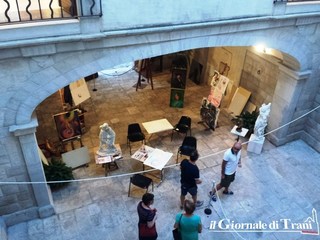 Palazzo Beltrani, fino ad oggi installazione del Festival Castel dei mondi