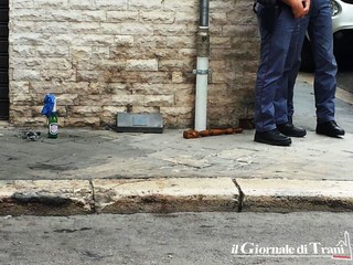 Trani, bottiglia incendiaria tra via Bebio e via De Cuneo