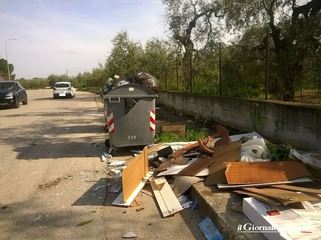 Contrada Fontanelle, multate tre società, due di Trani e una di Barletta, per abbandono di rifiuti
