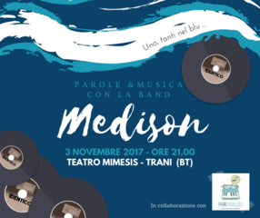 Oggi, al teatro Mimesis di Trani, presentazione dell'album 