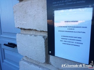 Il Polo museale di Trani è chiuso da quasi un mese: un fiore all'occhiello che rischia di appassire, se non ci si darà da fare