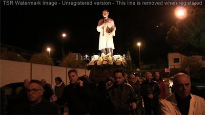 VIDEO. Trani religiosa, la processione liturgica per San Giuseppe Moscati