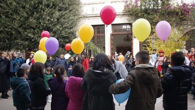 Festa dei diritti dell'infanzia, e la villa di Trani si colora di gioia