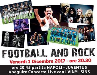 Oggi, al Santo graal di Trani, al via gli appuntamenti di dicembre con la partita Napoli-Juve e il concerto dei Vinyl sins