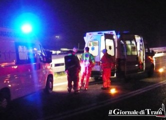 Carambola di auto fra Trani e Corato: 50enne in codice rosso, ma non in pericolo