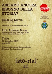 Biblioteca di Trani, gli appuntamenti pre Natale: oggi, Antonio Brusa