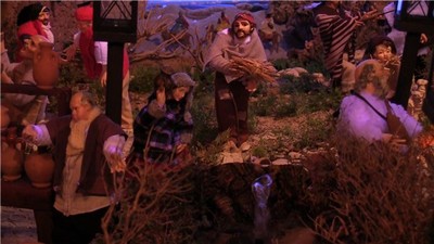 VIDEO. Trani, il presepe multimediale a cura dell'associazione Efesto