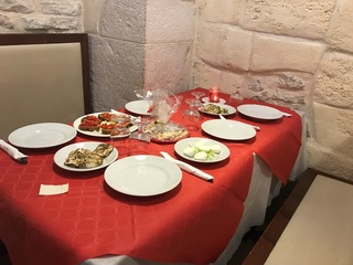 Natale sociale, dodici famiglie hanno cenato alla viglia grazie a Solo con Trani