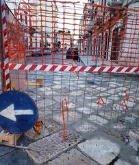 Trani, proseguono gli interventi di riparazione delle strade: più stabile il basolato di via Bovio