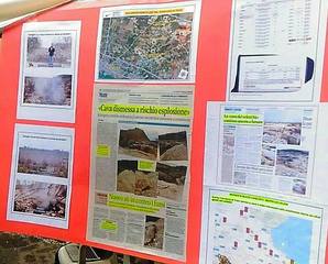 Cava fumante e discarica, il comitato: «Vogliamo certezze, bonifiche e chiusure. Non molleremo». Oggi, sopralluogo a Monachelle