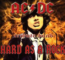 Oggi, al Santo Graal di Trani, Hard as a rock, Ac/Dc tribute band