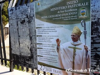 Ingresso dell'arcivescovo a Trani, quasi terminato il conto alla rovescia: oggi la presentazione del programma