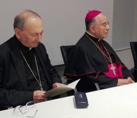 Mons. D'Ascenzo ed il rito della «presa di possesso della cattedra» di Trani»: a guidarlo il metropolita Cacucci. Il Vangelo sarà di Marco