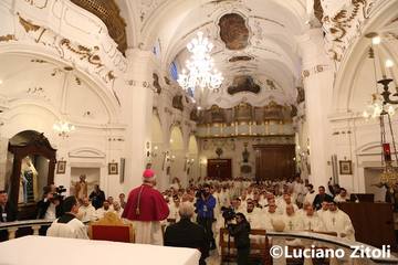 Mons. D'Ascenzo al clero: «Noi, nella Diocesi di Trani-Barletta-Bisceglie, chiamati a testimoniare il dono della vita»
