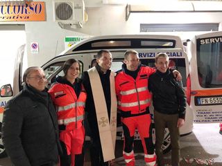 Trasporto disabili e dializzati, Trani soccorso inaugura il suo tredicesimo mezzo di servizio