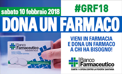 Oggi, anche a Trani, la Giornata di raccolta del farmaco, per raccogliere medicine per i più bisognosi