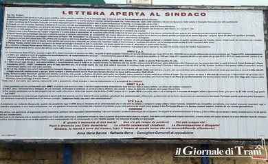 Due per 6x3: Barresi e Merra tappezzano Trani di manifesti contro il sindaco. Il testo